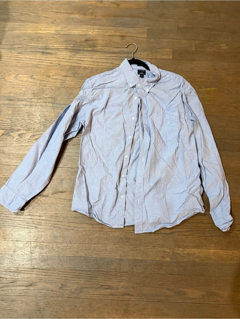 J. Crew Light Blue Long-Sleeve Button-Down Shirt
